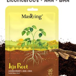 MasKing Set Of 2 Jeju Root Facial Sheet Mask - 20 gm Each image 5