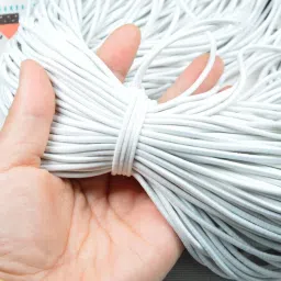 Elastic Thread and Cord White Elastic-picture-7