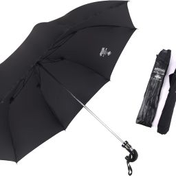 Advocate 2 fold 23 inch bigger size premium umbrella for men & women | Black Umbrella-picture-21