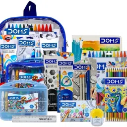 Blue Kids Smart Kit Combo Bag by The Mark Stationery-25