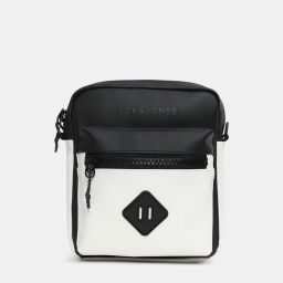 Black Men Sling Bag Casual Colorblock-image-60