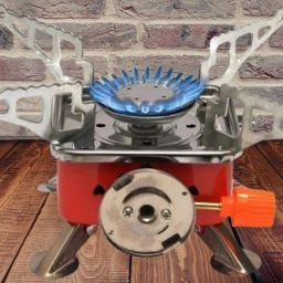 Outdoor Stove Mini Copper Camping Stoves Foldable Cooking Picnic Furnace, Stainless Steel Manual Gas Stove-image-65