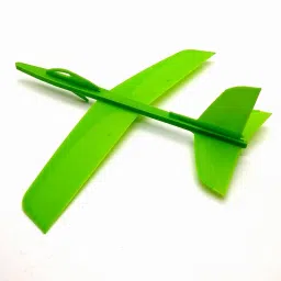 3D Printed Aeroplane Gliders for Kids, 1 to 12 Year Old (Green PLA Plastic)-22