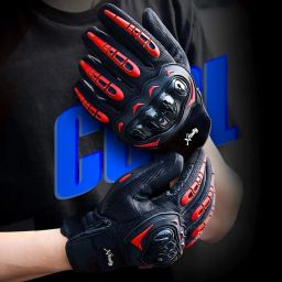 Bike Riding Gloves Full Finger Touch Screen Sense at thumb and index Shockproof Riding Gloves-13