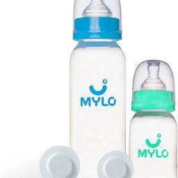 Baby Feels Natural Feeding Bottles for New Born Babies | Anti Colic (125+250ml) - 375 ml-image-74