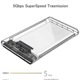XIRIXX SATA SSD Enclosure Fast Transfer Speed Up to 5 Gbps & Up to 4TB Storage Capacity 2.5 inch plug and play image 2