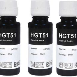 HGT Deskjet GT Series, Smart Tank Series, Ink Tank Wireless Series, Pack of 4 Black + Tri Color Combo Pack Ink Bottle-image-1