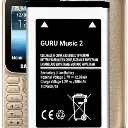 AEV Mobile Battery ForSamsung Guru Music 2 / 800mAh(Premium Quality)-17