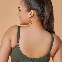 Maashie Pack of 2 Foam Cups Full Coverage Padded Non Wired Tshirt Bra image 4