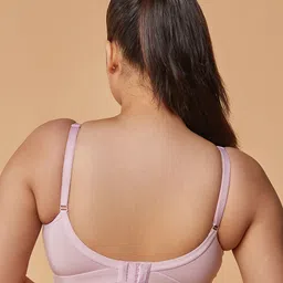 Maashie Pack of 2 Foam Cups Full Coverage Padded Non Wired Tshirt Bra image 2