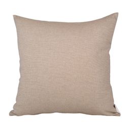 Home Beige & Gold-Toned Set of 5 Self Design Square Cushion Covers image 3