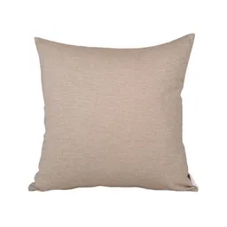 Home Cream-Coloured & Gold-Toned Set of 5 Self Design Square Cushion Covers image 3