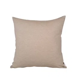 Home Peach-Coloured & Gold-Toned Set of 5 Self Design Square Cushion Covers image 3