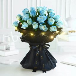 Starry Nightfall Bouquet N Truffle Cake Constellation image 3