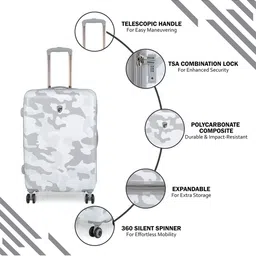 Heys White Camo Range Case Medium Size image 4