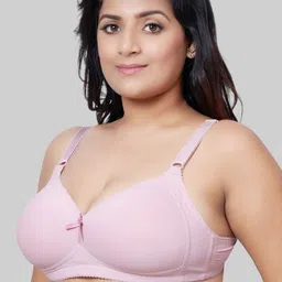 PLUMBURY Plus Size Full Coverage Lightly Padded Everyday Bra With All Day Comfort image 3
