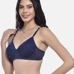 StyFun Pack Of 2 Self-Design Full Coverage Lightly Padded All Day Comfort Bra image 3