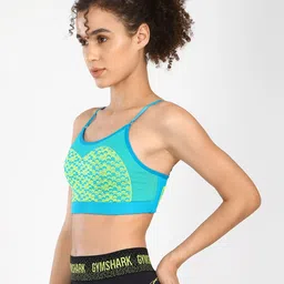 Gymshark Chevron Patterned Workout Bra - Full Coverage Lightly Padded image 3