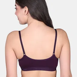 SKDREAMS Medium Coverage Non Padded Workout Bra With All Day Comfort image 3