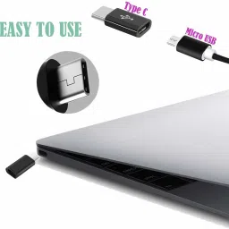 SYGA USB Type C Adapter, Micro USB to USB C Adapter, Data Syncing and Charging Adapter USB Adapter image 3