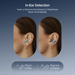 boat Airdopes Supreme w/ 4 Mics AI ENx Tech, 50 HRS Playback,Multi Point Connectivity Bluetooth Headset image 4