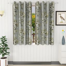 152 cm (5 ft) Polyester Room Darkening Window Curtain (Pack Of 2)-image-31