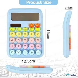 worldwise Calculator98 Mechanical Calculator, 12-Digit Calculators With Lcd Display Sensitive Button BasicCalculator image 4
