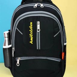 Large 32 L Laptop Backpack Spacy comfortable 4th to 10th class casual Unisex School Tuition College Bag-image-11