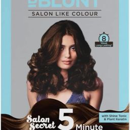 Chocolate Dark Brown 5 Minute Shampoo Hair Colour for 100% Grey Coverage-20ml X5 ,Chocolate Dark Brown-12