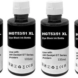 GHT DeskJet GT Series / Smart Tank / Ink Tank Wireless Black + Tri Color Combo Pack Ink Bottle-7