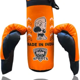 BOXING KIT ORANGE JUNIOR Hanging Bag-85