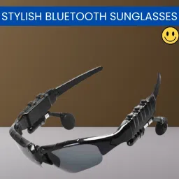 YAROH Bluetooth Sunglasses With Wireless Earphones Attached & Stereo Sound FeatureU48-image-18