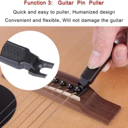 mocking bird Acoustic Guitar String Set with 3 in 1 Guitar String Winder ,Pin Puller , String Cutter Guitar String image 5