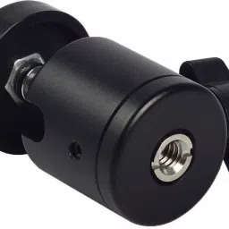 IMMUTABLE 60 RT-PRO- Ring light metal head Swivel Mount with 360 Rotation for Tripod Stand with Universal Thread Size of 1/4 Inch 6 MM Compatible with Ring Light Tripod Photography Stand Tripod Ball Head image 3