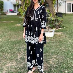 Top Palazzos Co-ords Set-image-46
