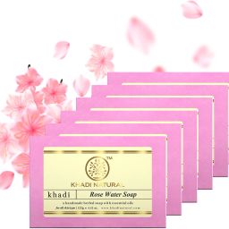 Organic Rosewater Soap |Glycerine|Handmade Bathing Bars-picture-25