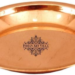 Copper Pooja Thali No. 3 Quarter Plate-picture-28