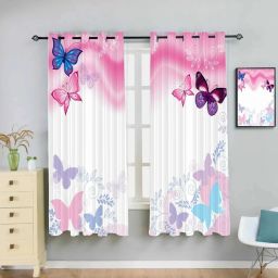 155 cm (5 ft) Polyester Room Darkening Window Curtain (Pack Of 2)-6