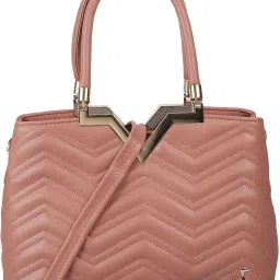 Pink Women Satchel 66-7651-Peach-27