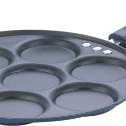 Zest Aluminium Non-Stick Mini Uttapam Pan Paniarakkal 1 L capacity 22 cm diameter-image-15