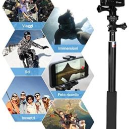TECHGEAR Monopod & Selfie Stick for GoPro Hero Black Action Camera Cable Selfie Stick image 2
