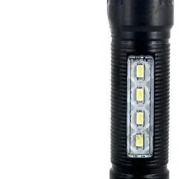 pesca Rechargeable Emergency Light 2 In 1 Led Flash Light High Power Combo Torch image 2