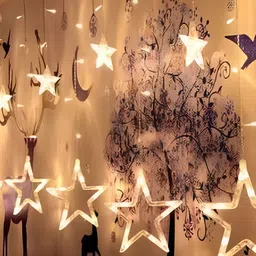 SPARK WORLD Green & Pink Rice Shape String Lights image 3