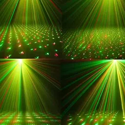 SPARK WORLD Mini Laser Projector Stage Shower Light image 2
