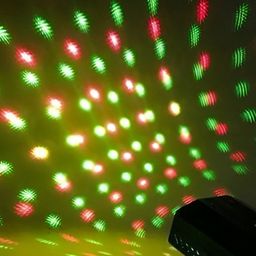 SPARK WORLD Red & Green Star Shaped Bulb String Lights image 2