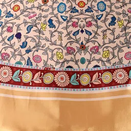 Kaizen TEXO FAB Embroidered Semi-Stitched Lehenga & Unstitched Blouse With Dupatta image 3