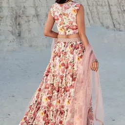 Nikita Vishakha Printed Made to Measure Lehenga & Blouse With Dupatta image 2