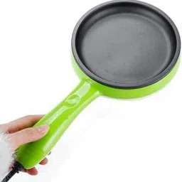 ripichi Egg Boiler with pan Multi Functional Electronic 2 in 1 Single Layer Egg Boiler Steamer Cooker with Handle and Capacity of 7 Eggs | Egg Boiling Non-Stick Steamer and Egg Frying Pan Machine in Multicolor Egg Cooker image 3