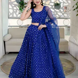 Label Shaurya Sanadhya Embellished Sequinned Ready to Wear Lehenga & Blouse With Dupatta image 3