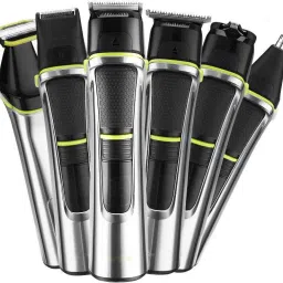 One Plus OP 191 14 in 1 Face, Body & Private Parts,DualCut Technology Trimmer 120 min Runtime 12 Length Settings image 2